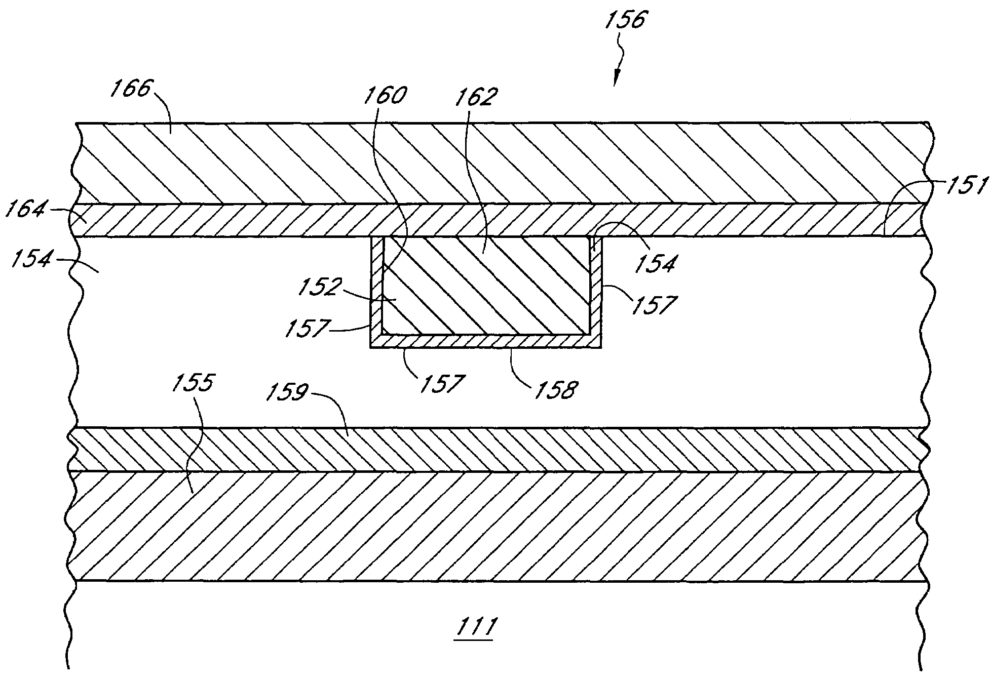 Low temperature nitride used as Cu barrier layer