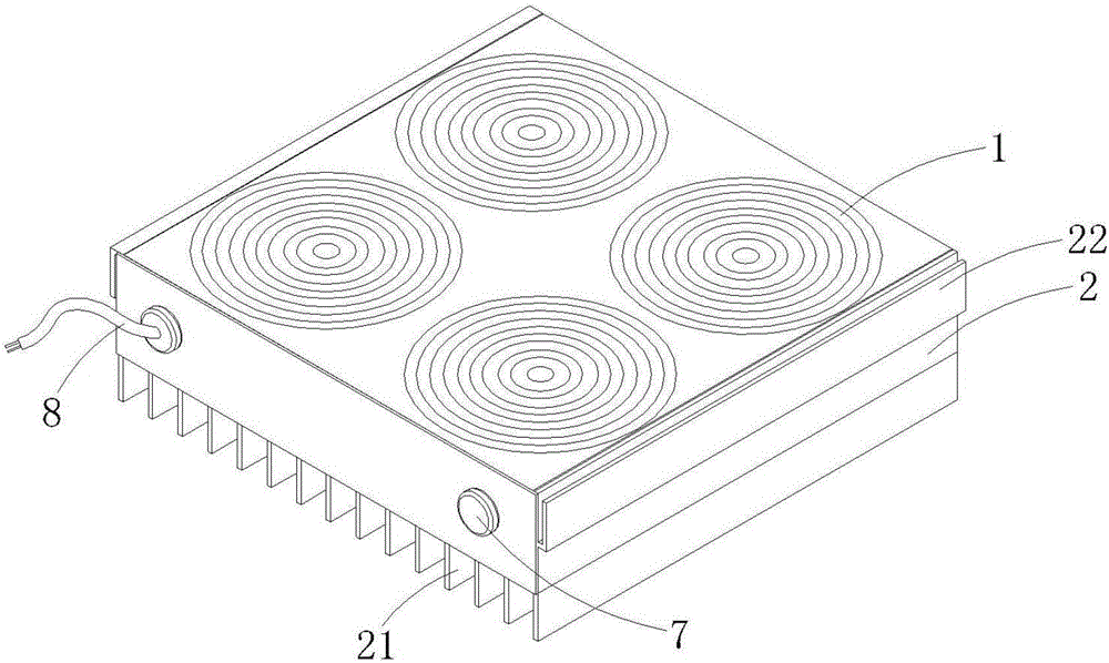 Solar energy and temperature difference power generation device