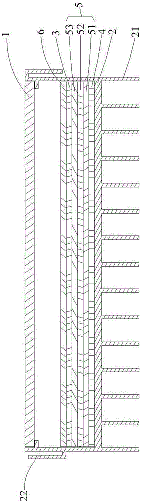 Solar energy and temperature difference power generation device