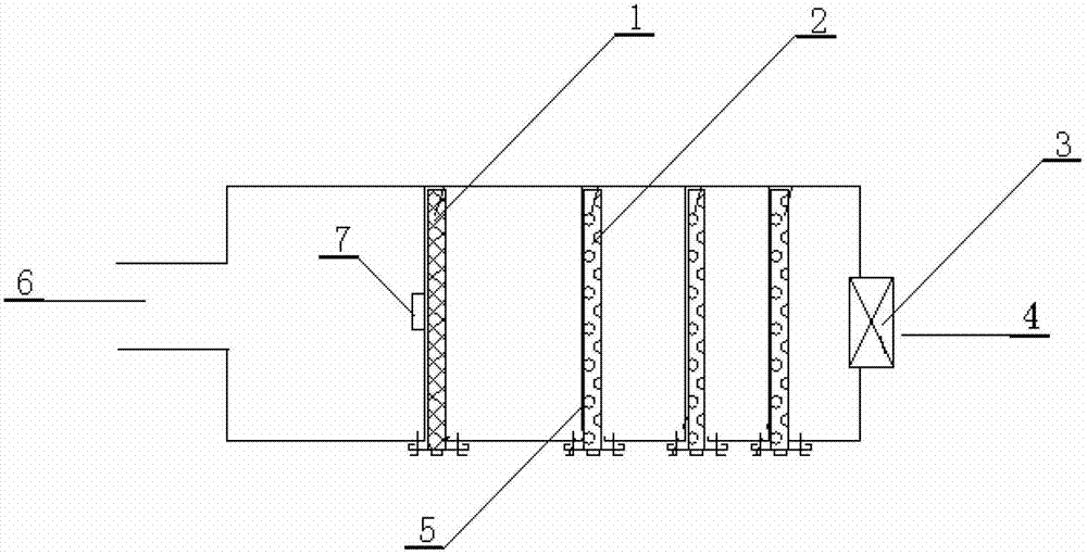 Method for treating tobacco leaf processing waste gas and recovering spice