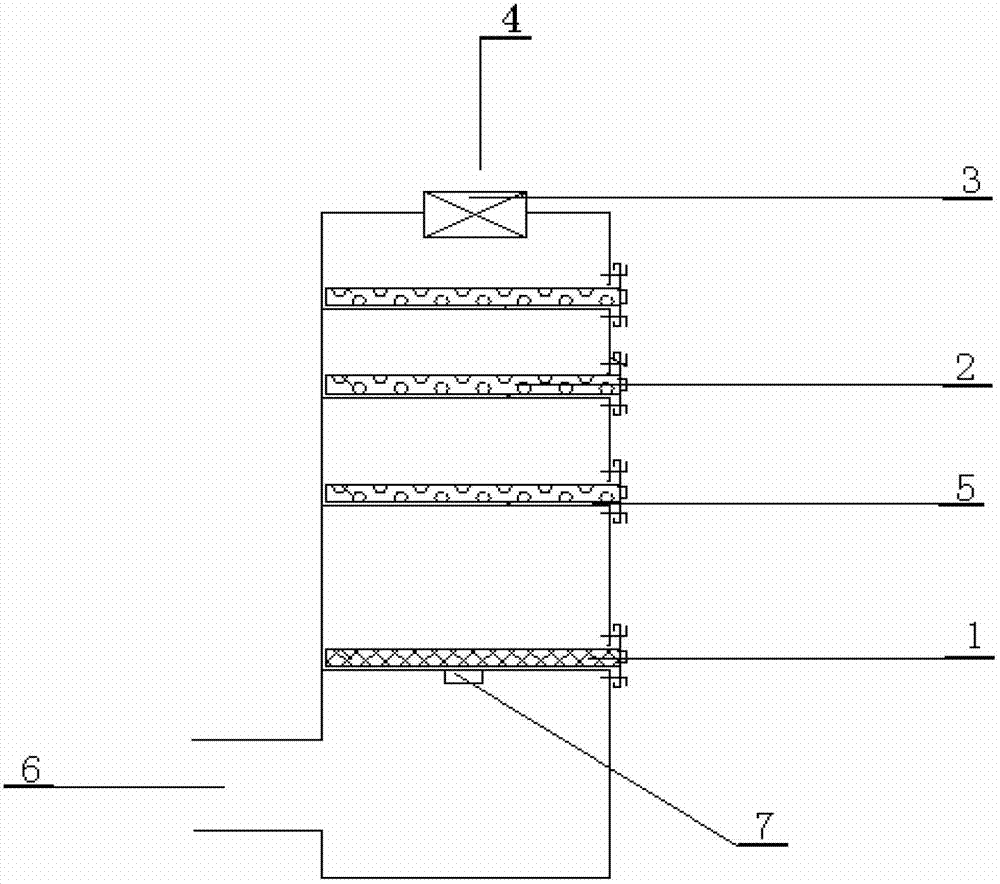 Method for treating tobacco leaf processing waste gas and recovering spice