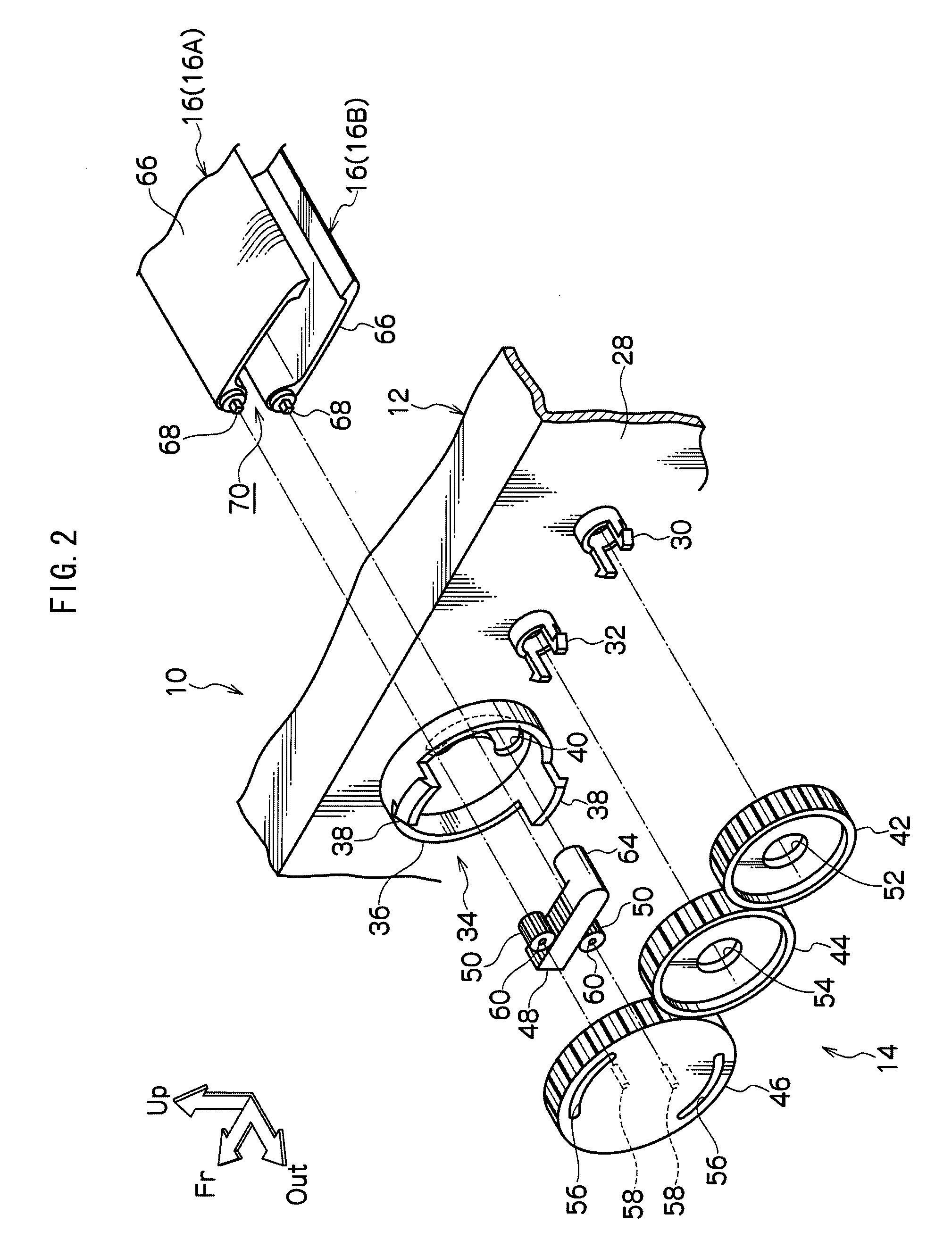 Air outlet structure of air conditioner