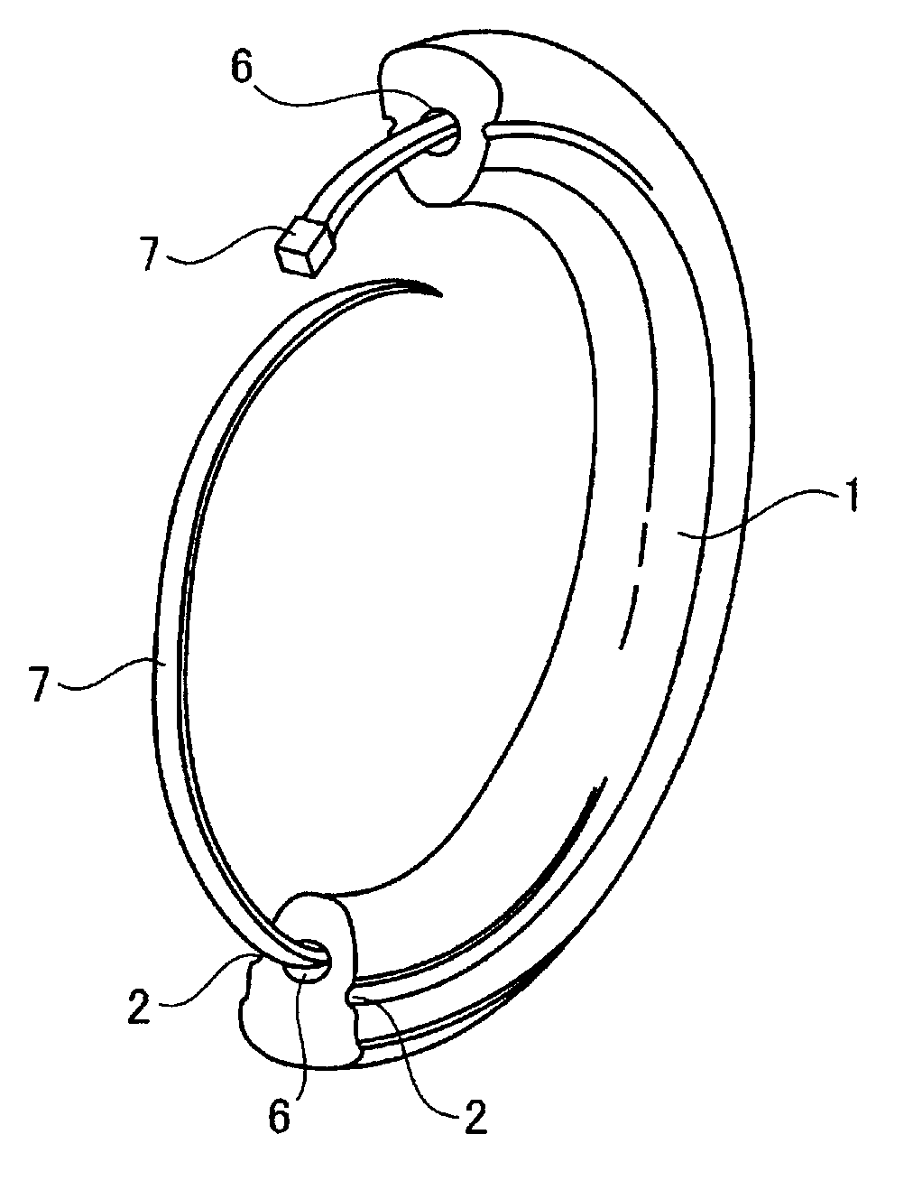 Non-pneumatic tire/wheel assembly