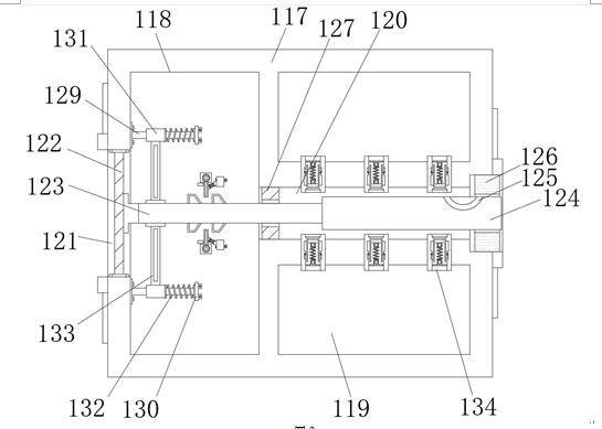 Automatic stratified sampling geological survey device