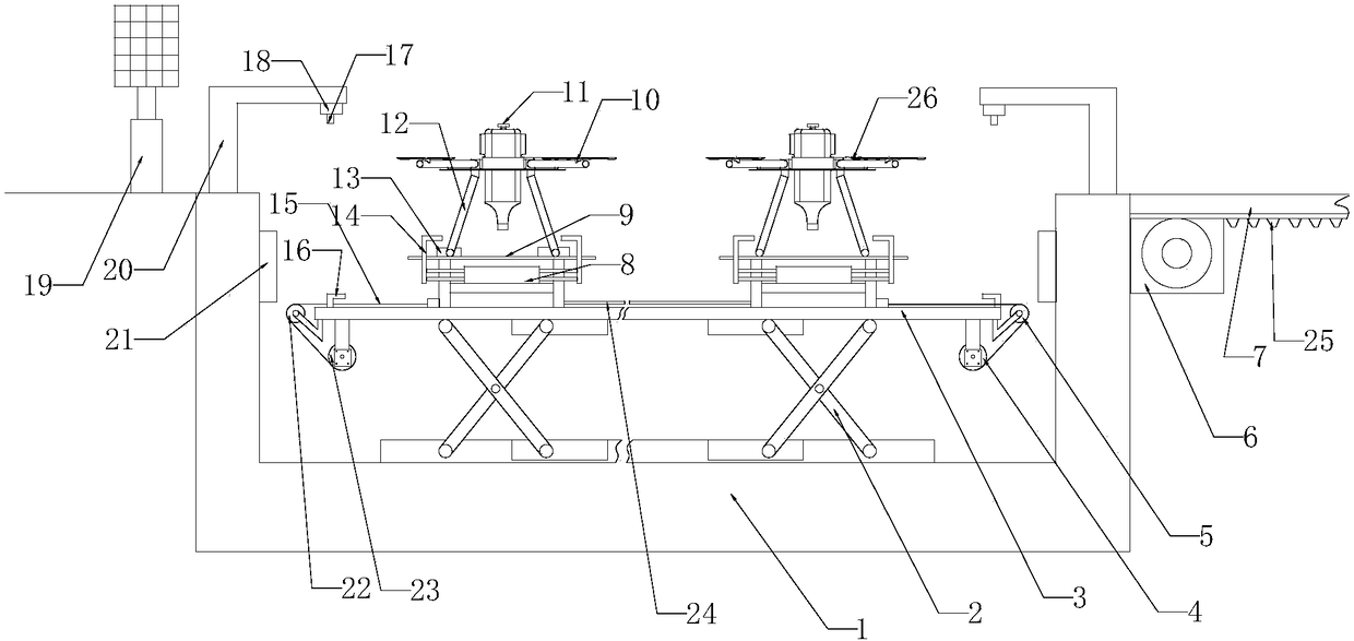 Plant protection unmanned aerial vehicle automatic pesticide filling system