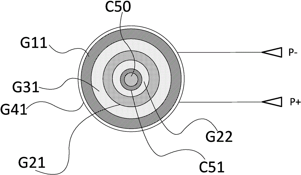 Linear controllable capacitor of decrescent capacitance, large-scale rice milling machine starting buffer circuit and electric machinery