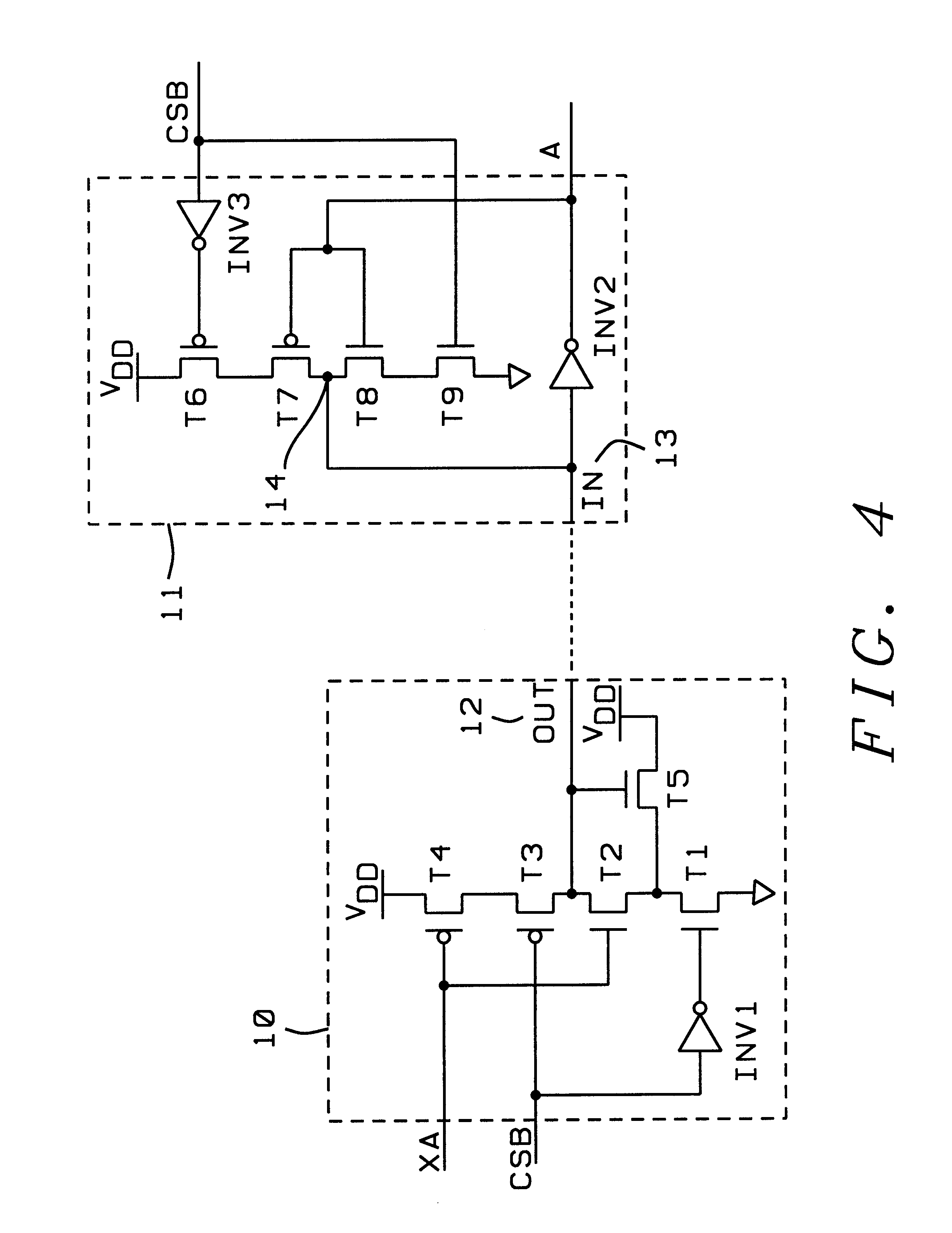 Input buffer circuit for low power application