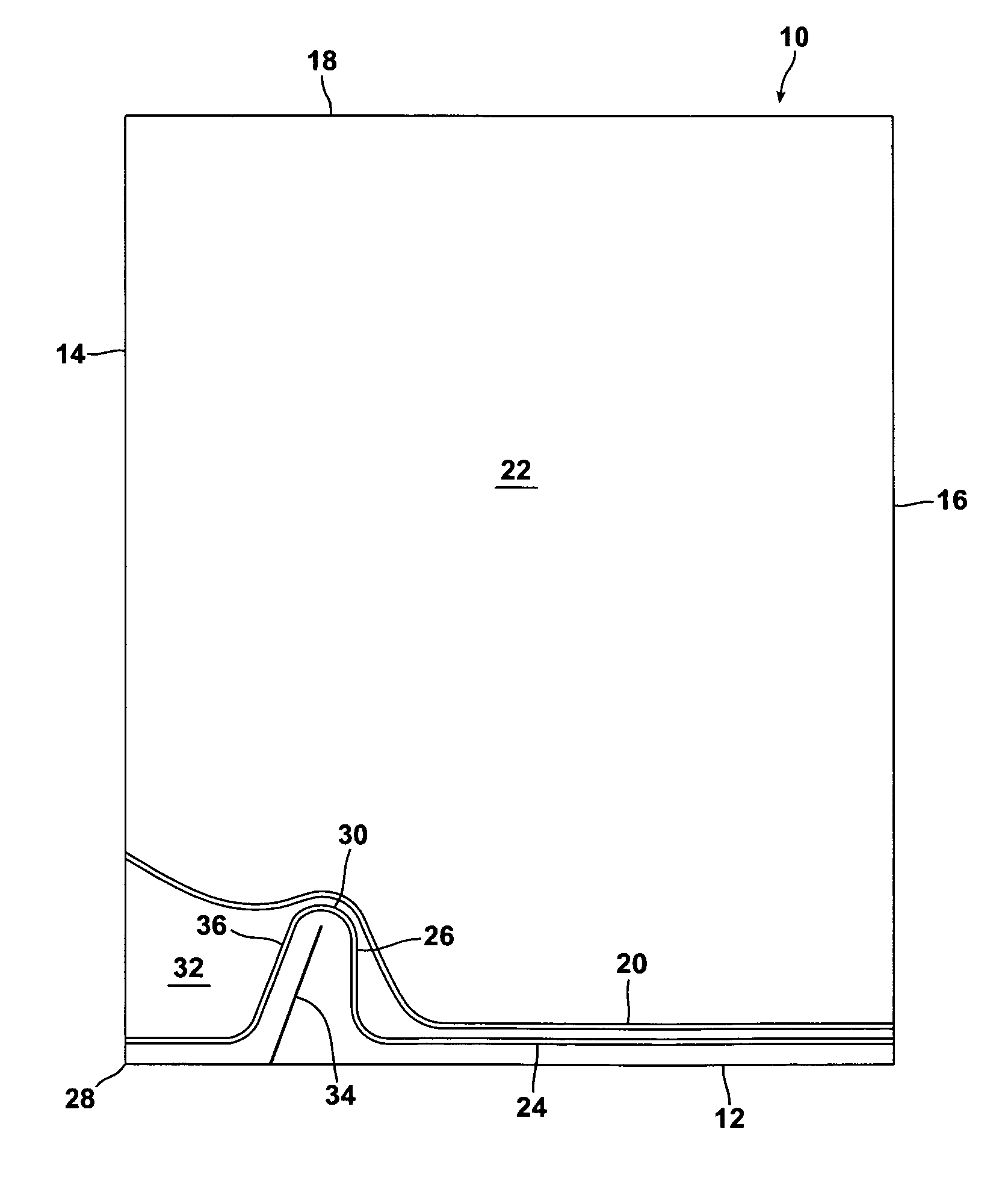 Bag of a heat-shrinkable gas-barrier thermoplastic film