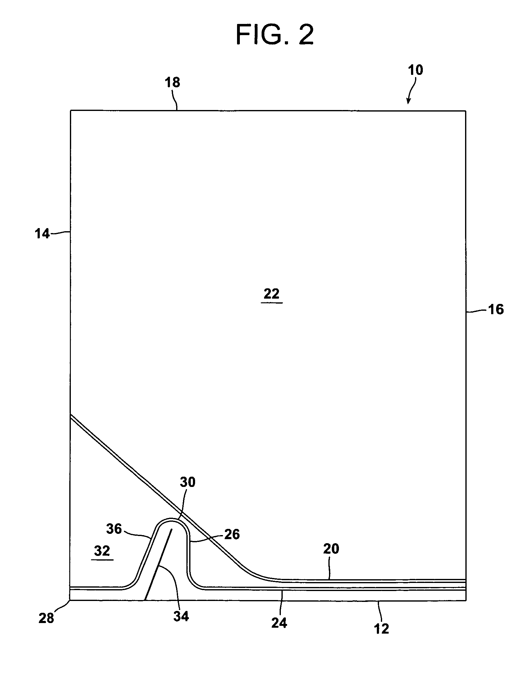 Bag of a heat-shrinkable gas-barrier thermoplastic film