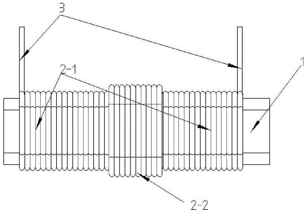 Centrally-distributed coreless winding