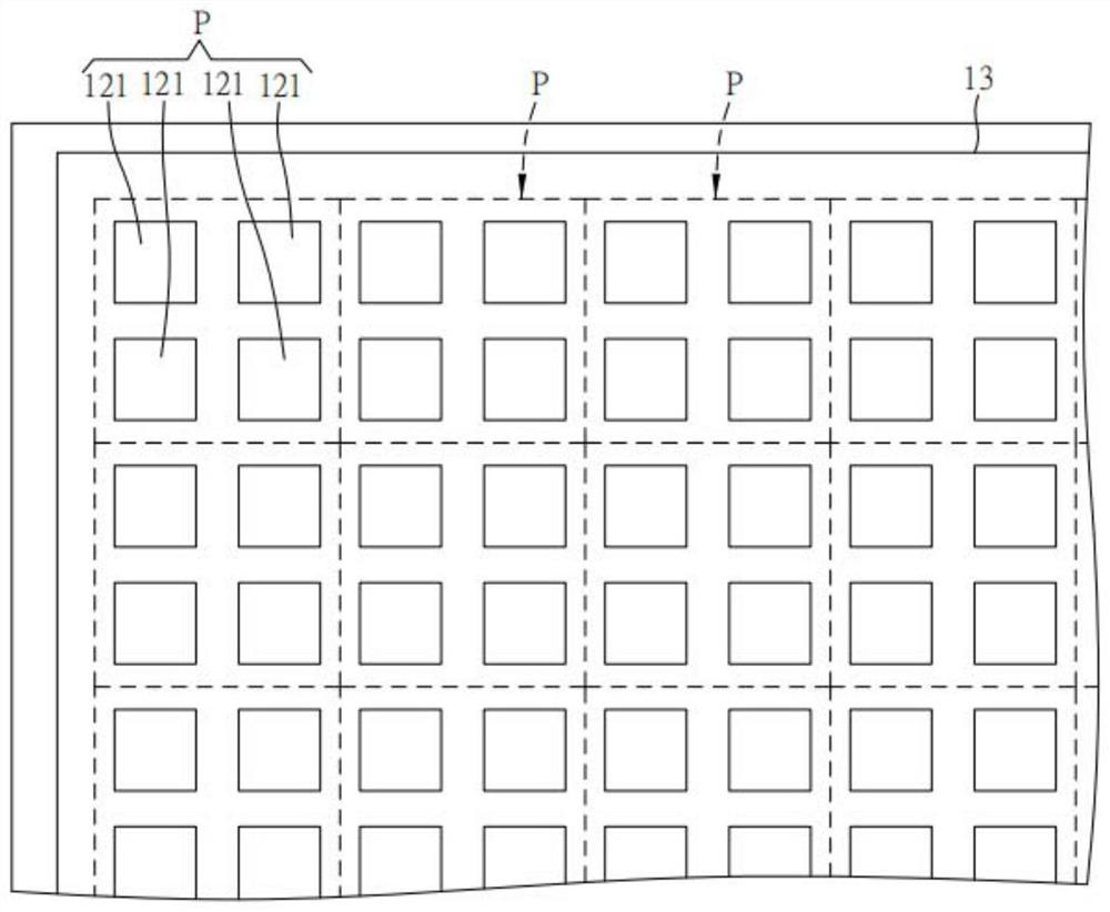 Miniature light emitting diode display device