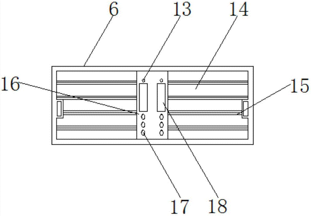 Multi-connected double-outlet horizontal-type air conditioner of high-speed rail