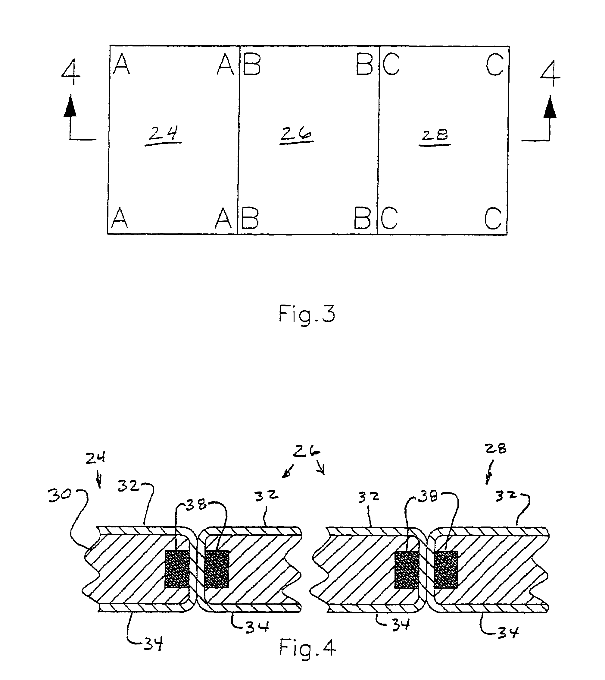 Table pad coupling system