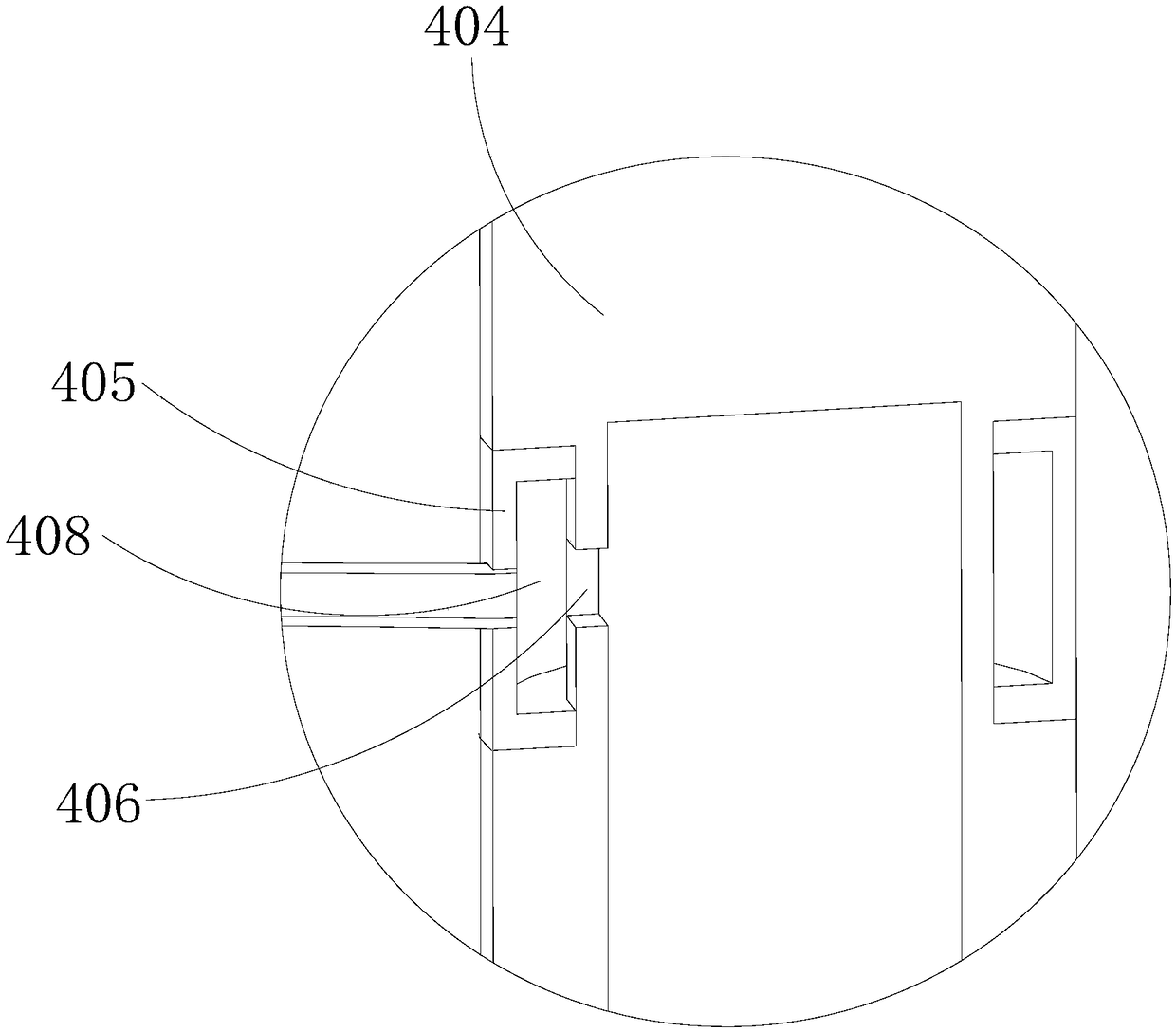 Low-pollution air meat beating equipment