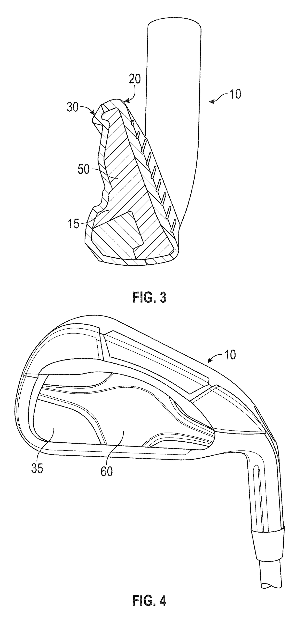 Golf club head comprising glass bubble fill material