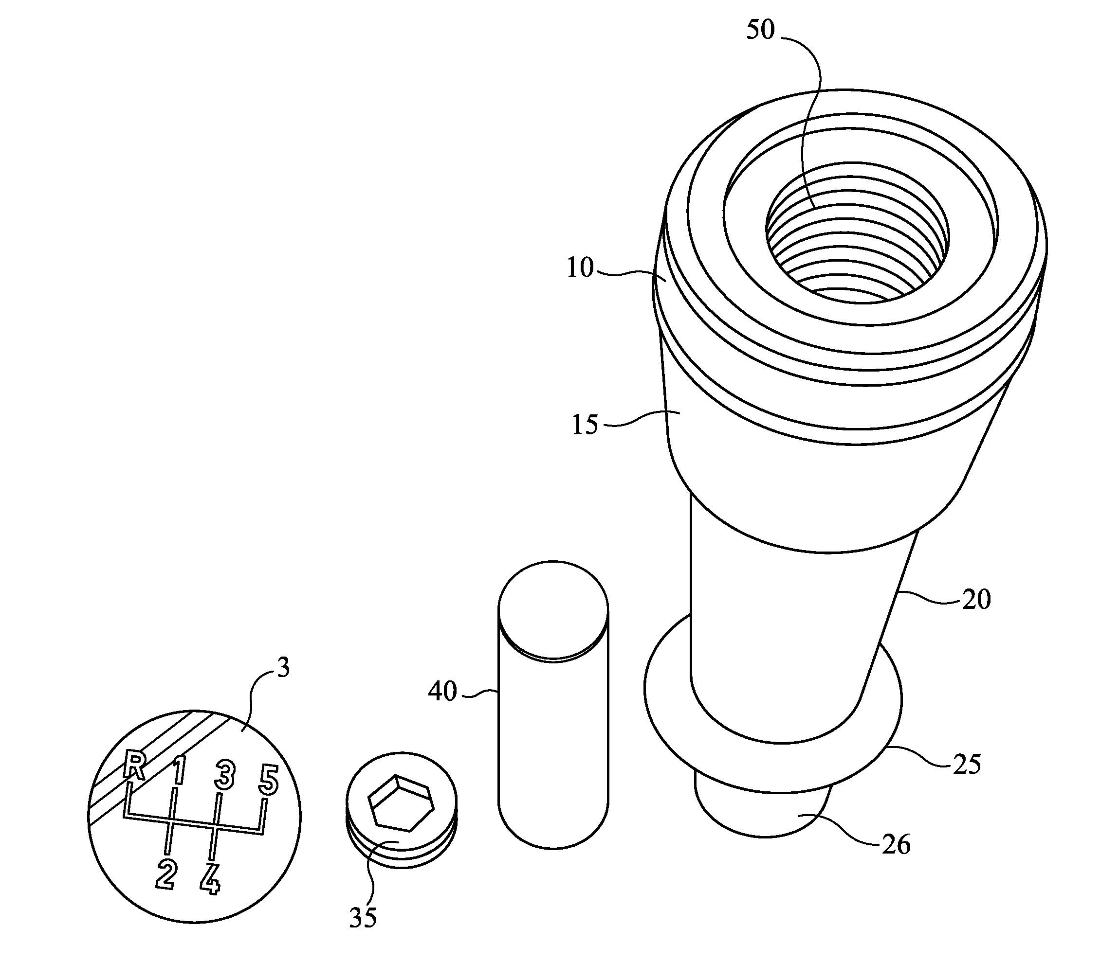 Weighted Gearshift Knob