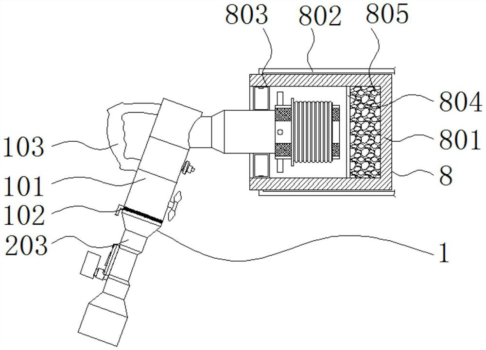 Anti-static hydrogenation gun for hydrogen refueling station