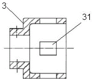 A special fixture for cylindrical processing of long cylindrical parts