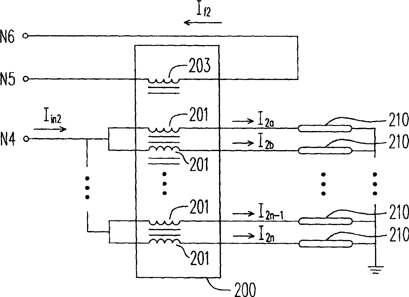 Light-source drive circuit, Luminescence device and balanced transformer with current feedback