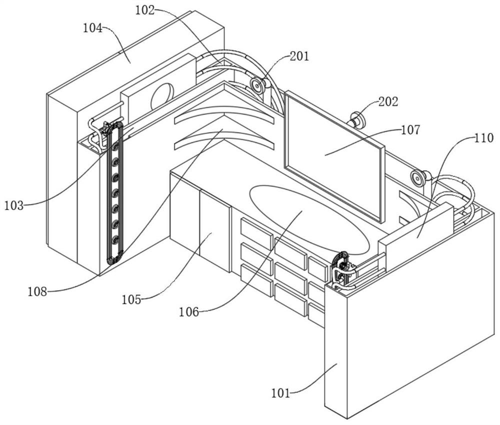 Intelligent bathroom cabinet