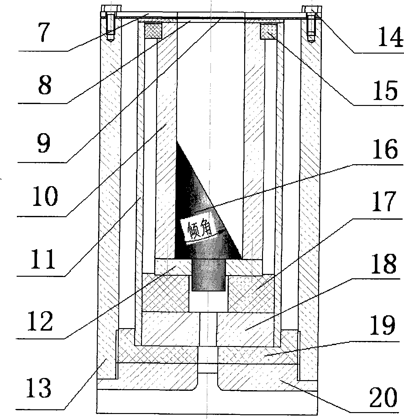 Measuring system for nA/pA electronic beam current of impulse electron accelerator