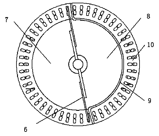 Annular conveyor for hollow capsules