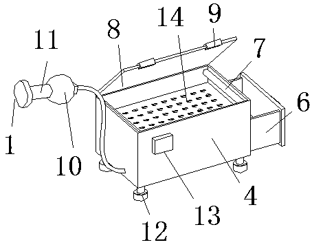 Medical device for clinical traumatic operation of general surgery department