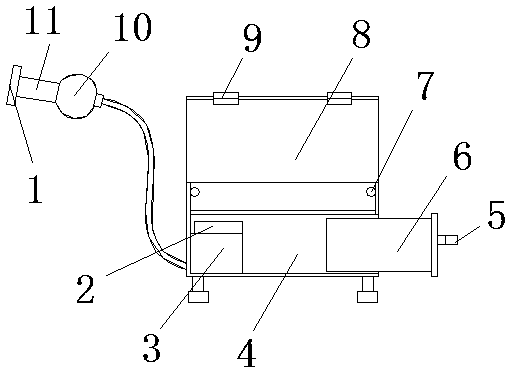 Medical device for clinical traumatic operation of general surgery department