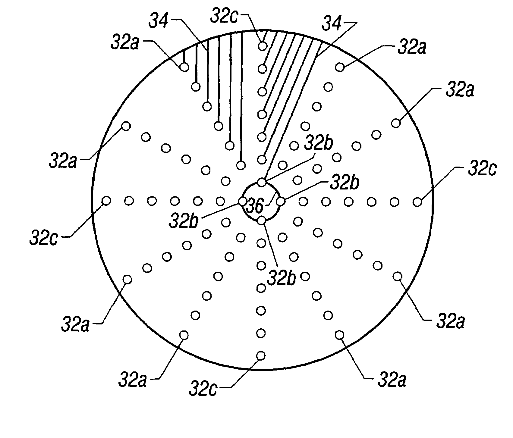 Integrated circuit die and/or package having a variable pitch contact array for maximization of number of signal lines per routing layer