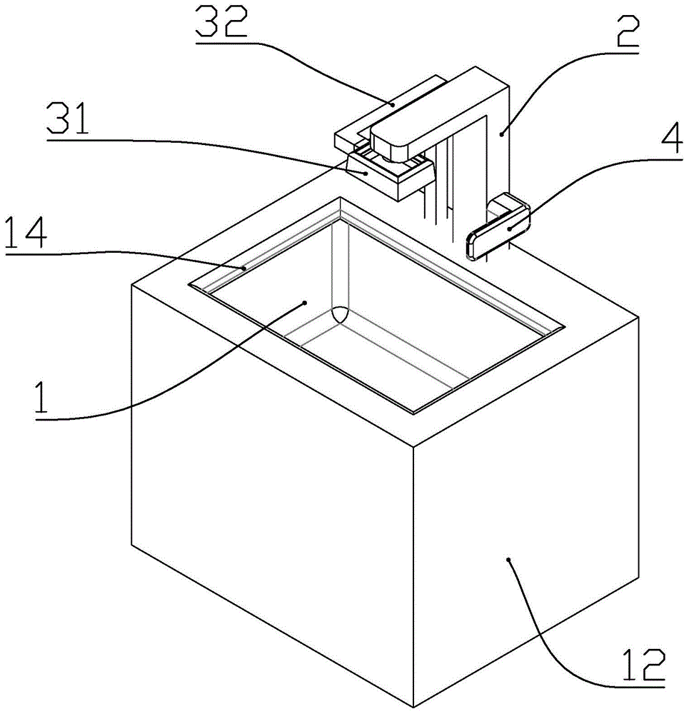 An automatic washing device