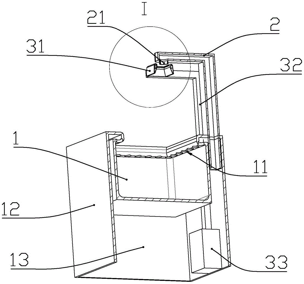 An automatic washing device