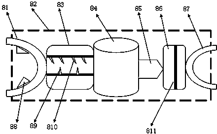 Underground coal mine ventilation and dust removal safety system