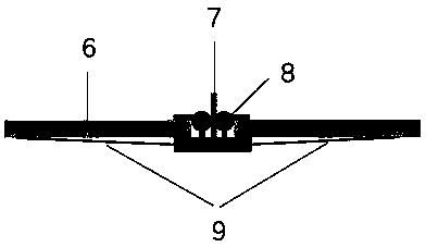 Device and method for measuring subsidence of marine base equipment