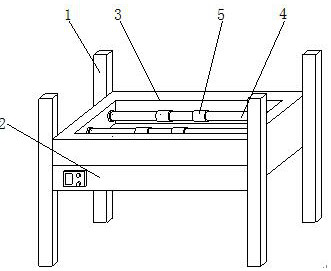 Tea stir-frying machine and using method thereof