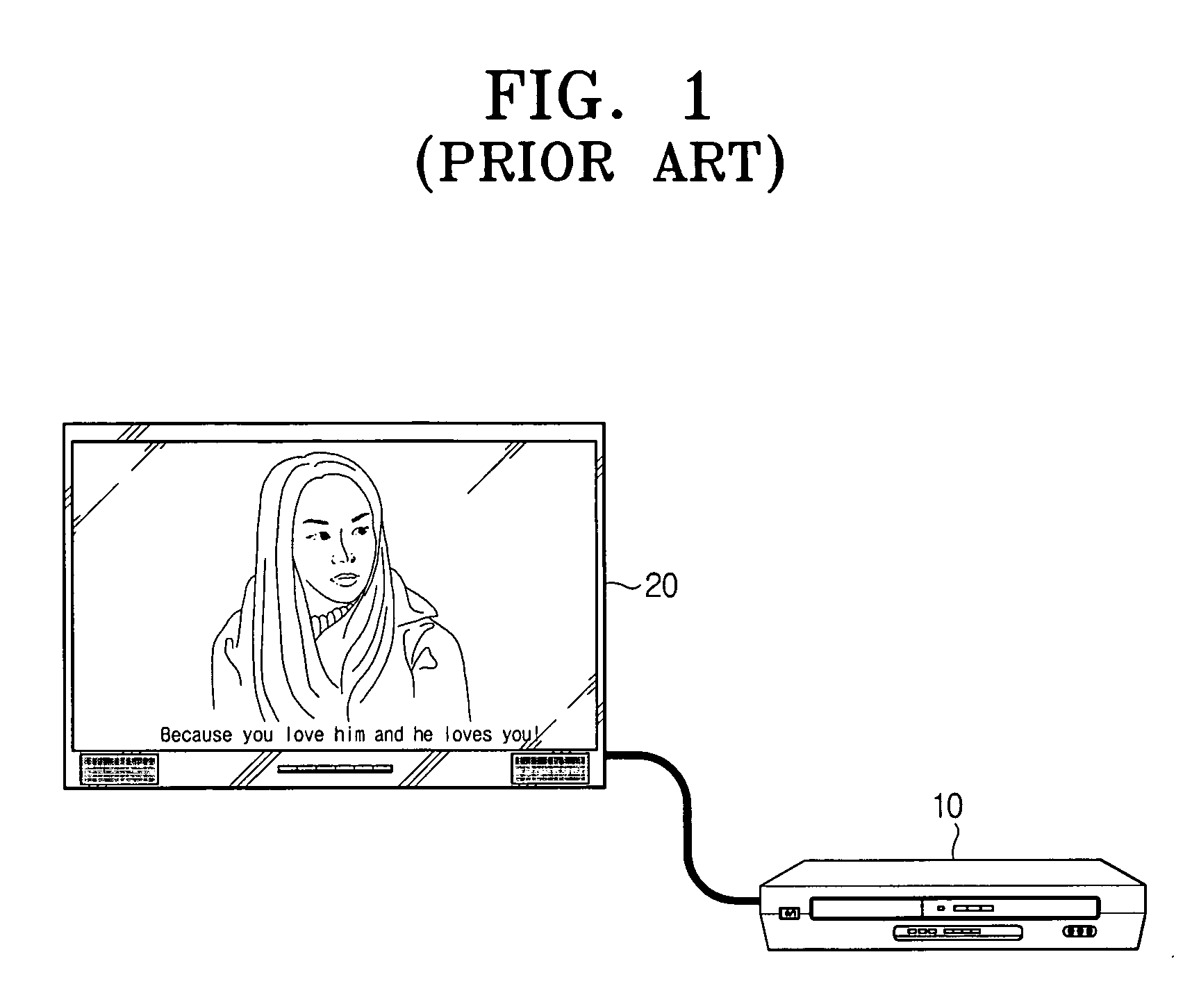 Data reproducing device for controlling subtitle signal display state and method thereof