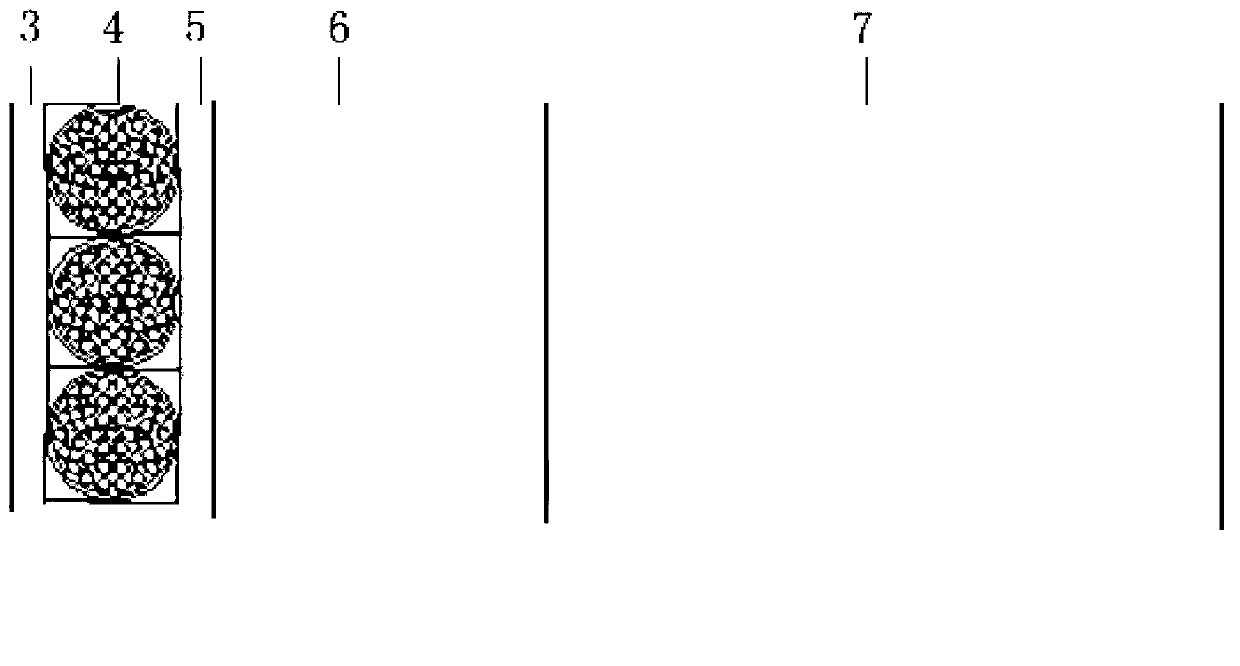 Subcritical wrapping layer of transmutation of pressure pipe type long-lived fission product