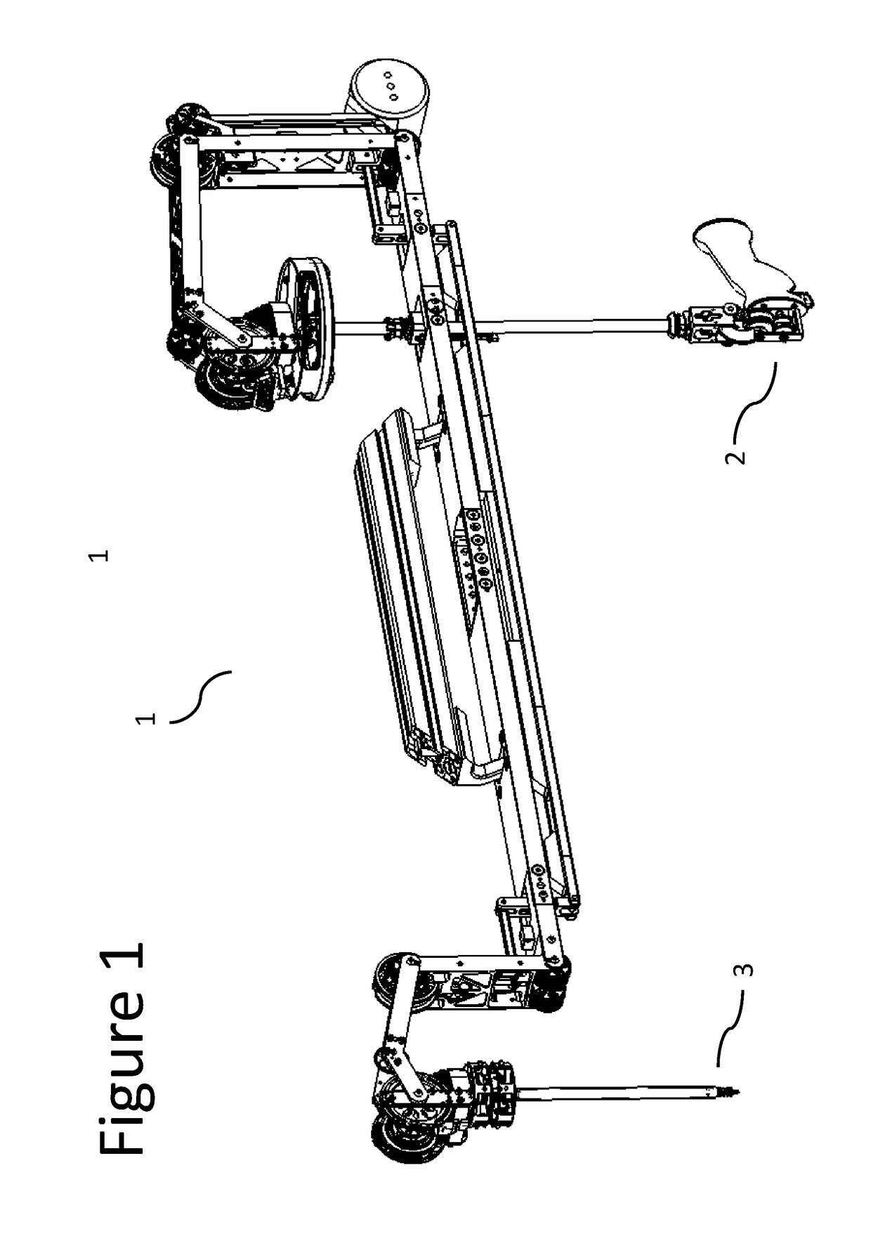 Mechanical teleoperated device for remote manipulation