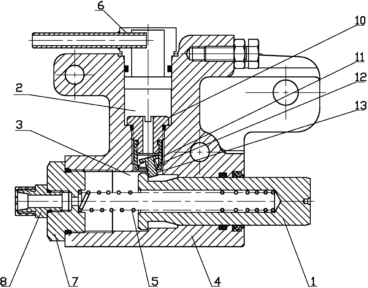 Single-plunger clutch pump