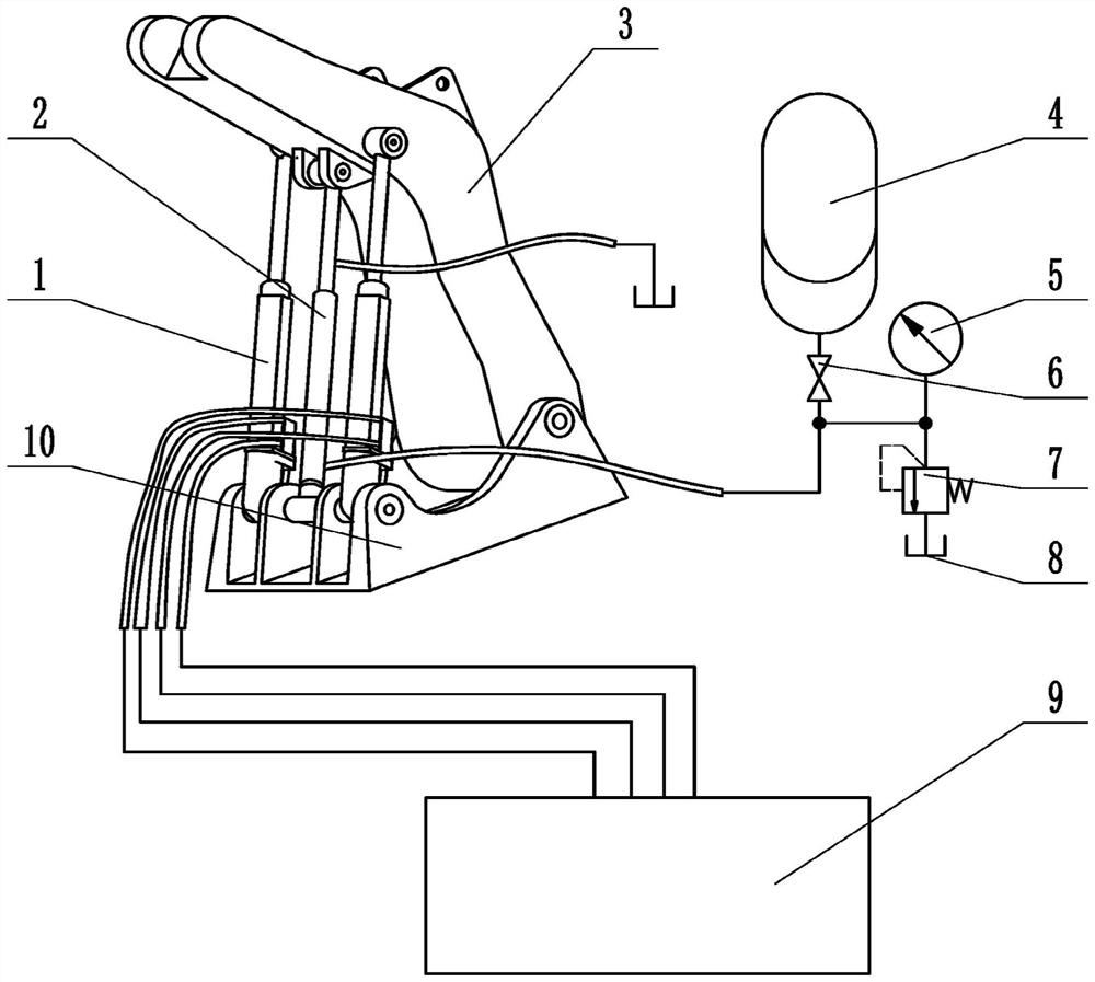 A hydraulic-electric hybrid-driven energy storage lifting system