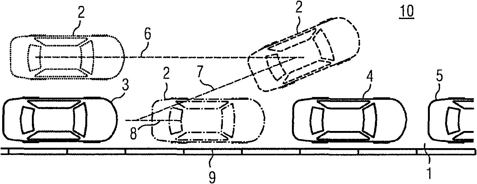 Semiautomatic parking machine