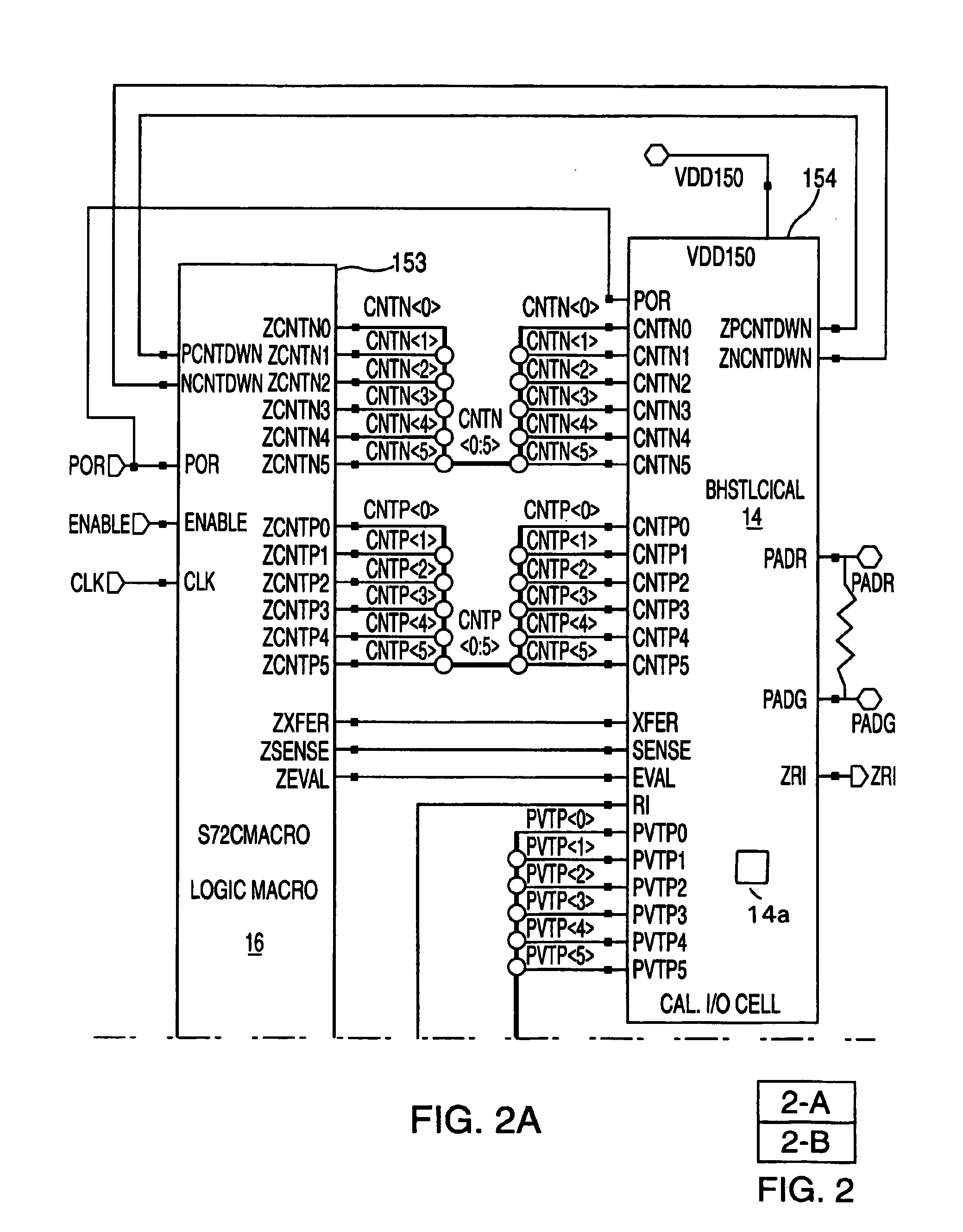 ASIC architecture for active-compensation of a programmable impedance I/O