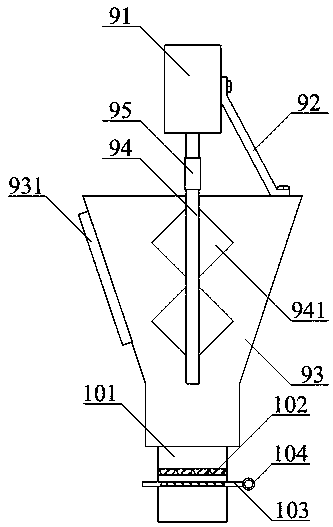 Multifunctional combined feeding device for animal husbandry