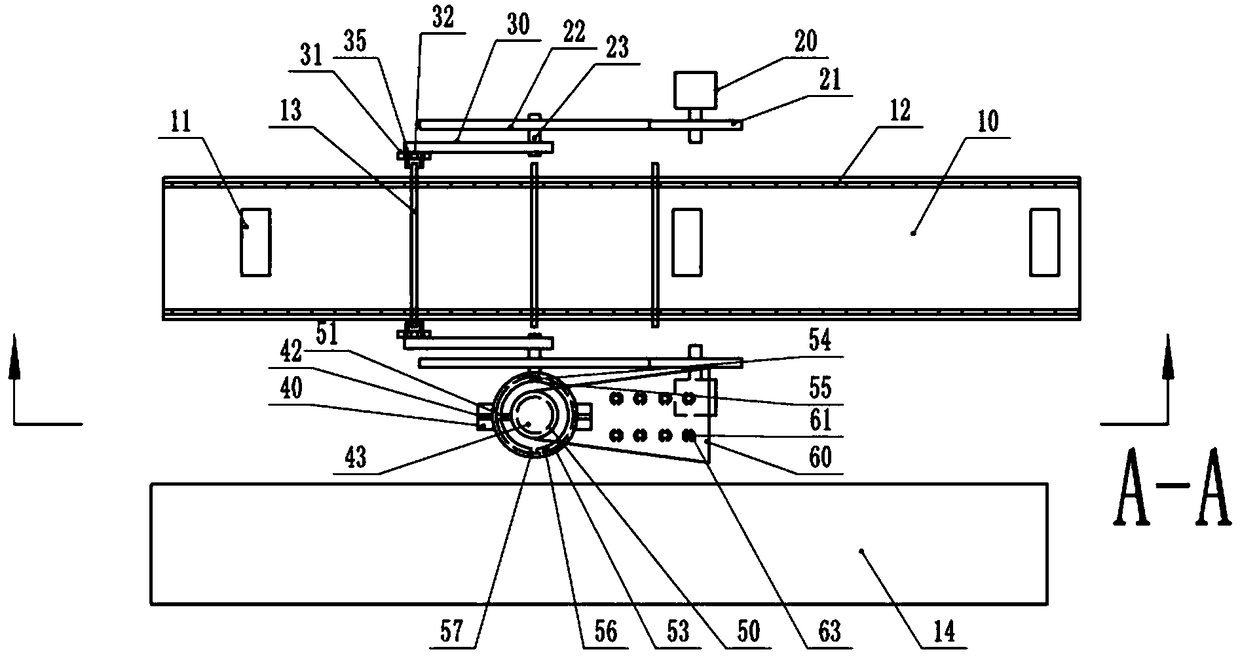 Water transfer printing device