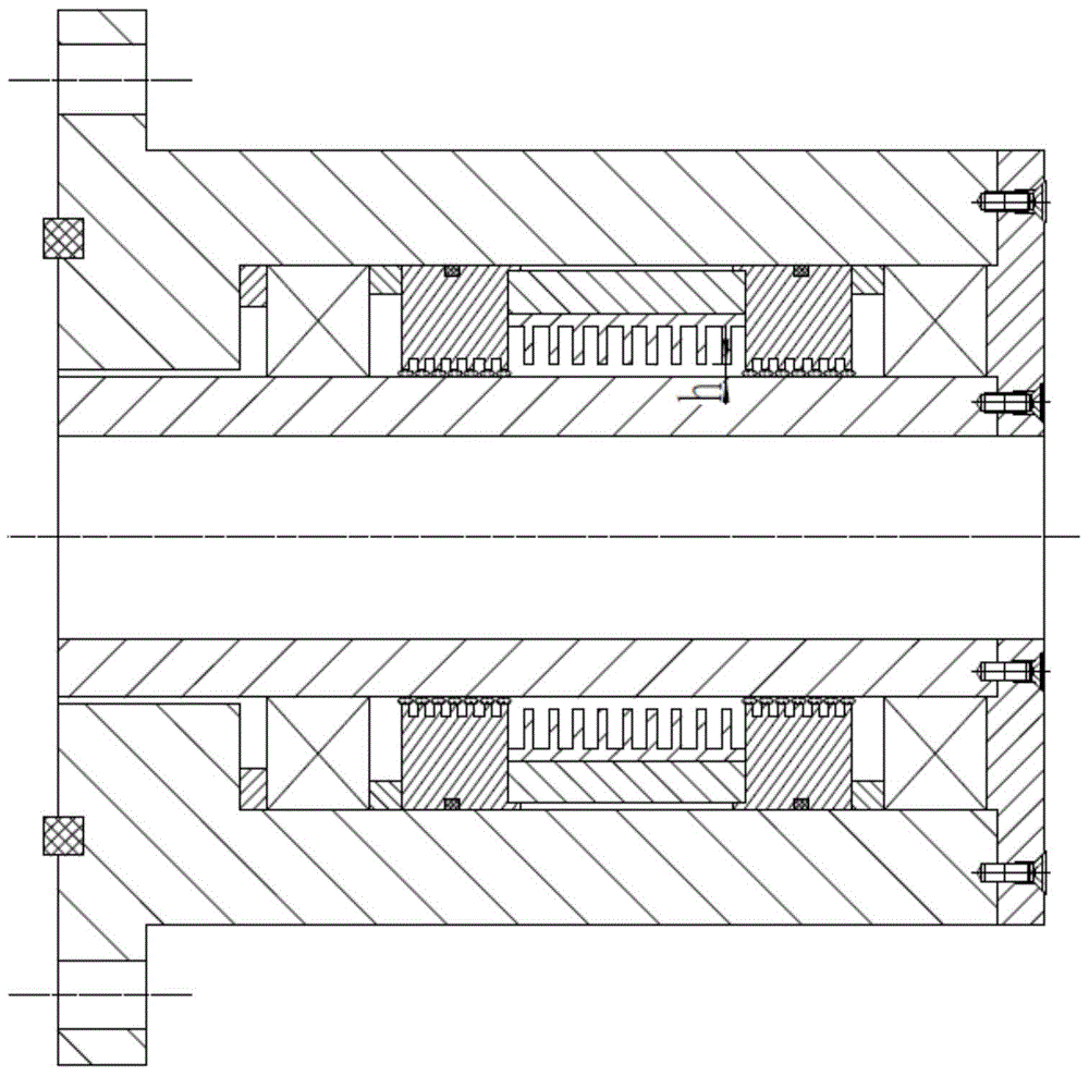 Method for improving magnetic liquid sealing reliability