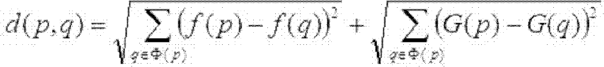 Moving object detection method with background reconstruction based on neighborhood correlation