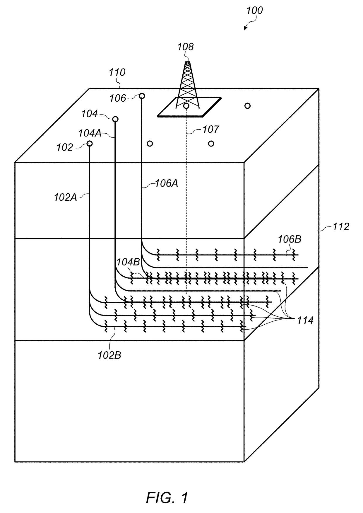 Mapping of fracture geometries in a multi-well stimulation process