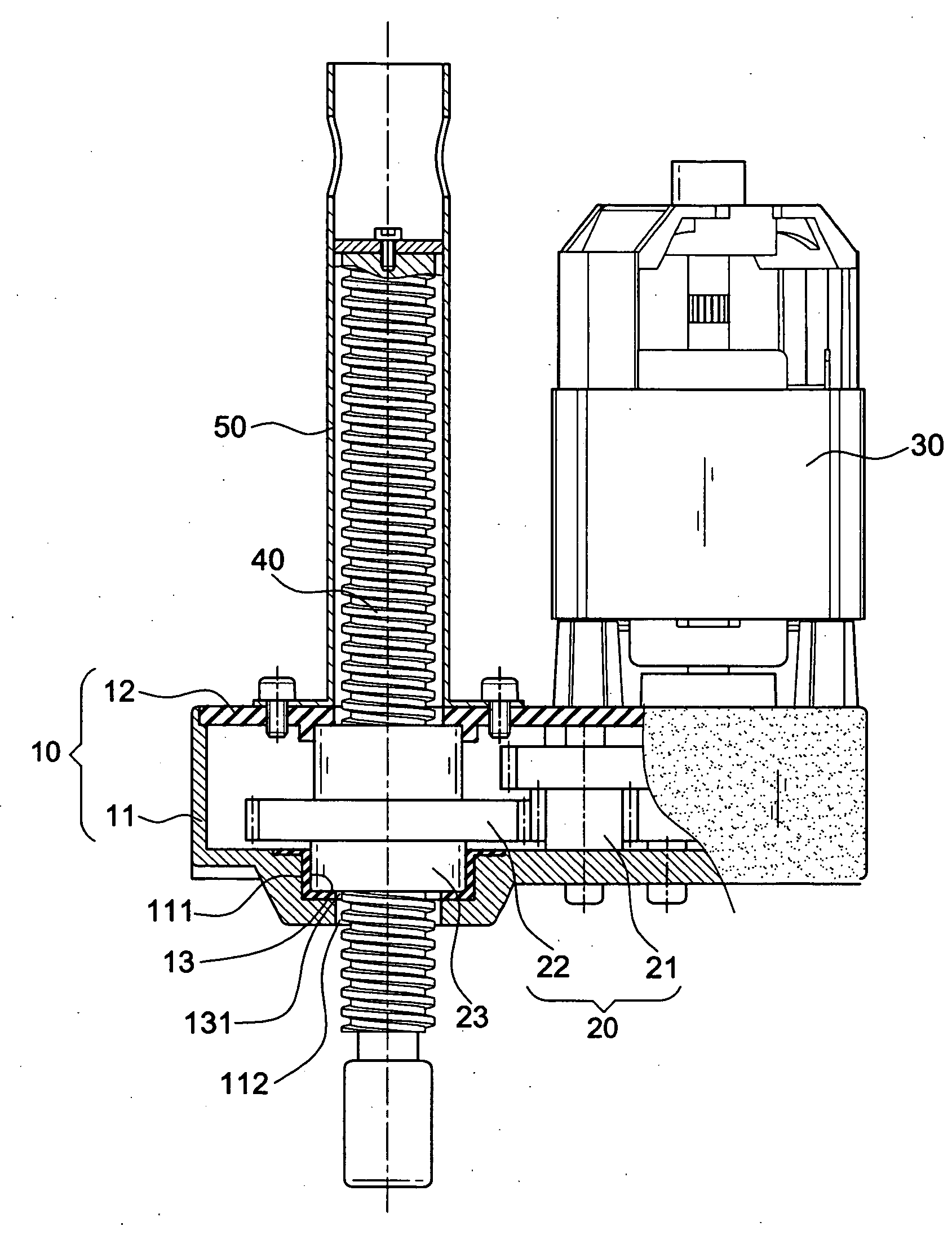 Lifting mechanism for an exercise apparatus