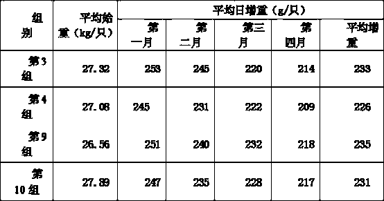 Breeding method of Hu sheep in subtropical area