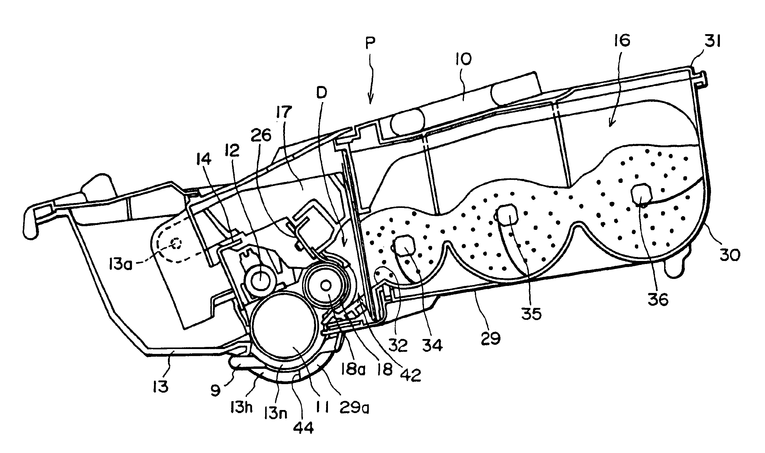 Process cartridge remanufacturing method