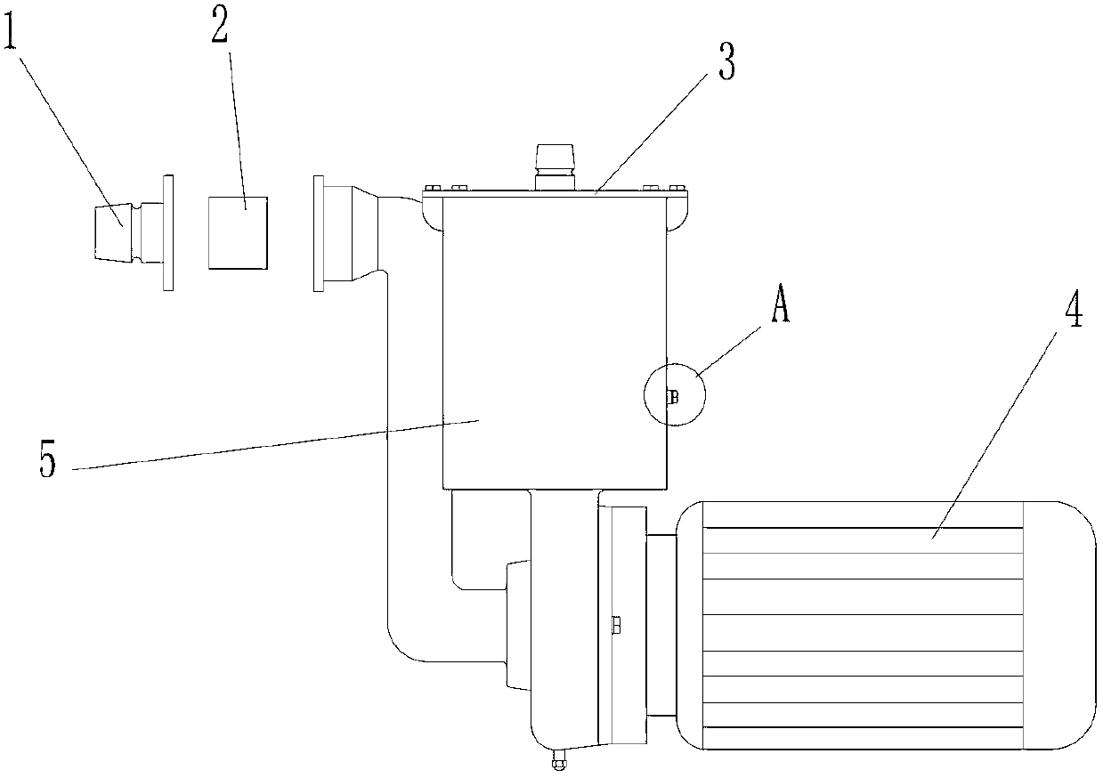 Self-suction centrifugal pump